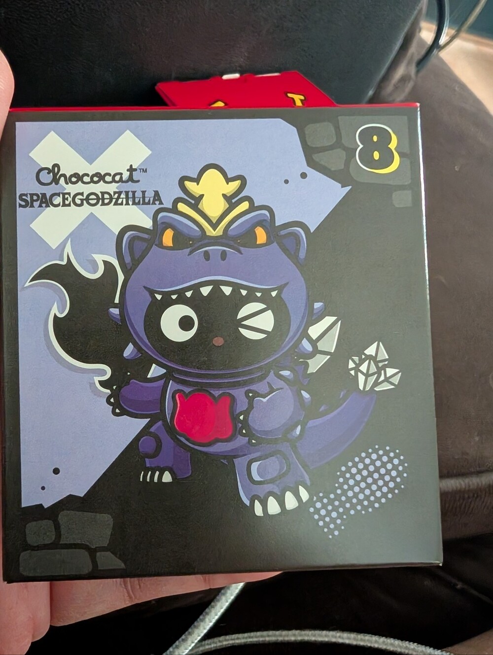 CHOCOCAT SpaceGodzilla #8 McDonalds Happy Meal Toy